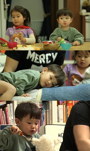 &#39;오 마이 베이비&#39; 태오, 엄마 임신 사실 먼저 알았다? &#39;배에 껌딱지&#39;