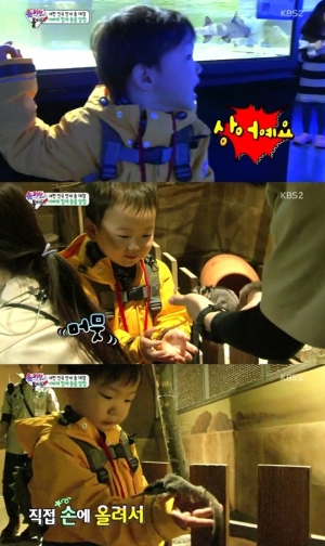 &#39;슈퍼맨이 돌아왔다&#39; 삼둥이, 용감무쌍 동물원 체험 .. 송일국 &#39;뿌듯&#39;