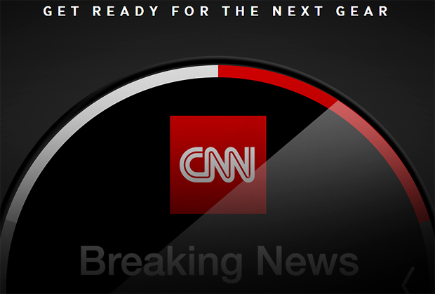 삼성 오르비스에 탑재되는 미국 CNN 방송의 뉴스 앱. 