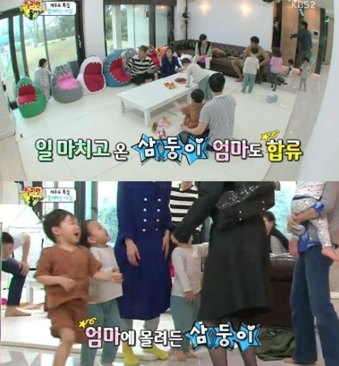 '삼둥이 엄마' 정승연 판사, 송일국과의 러브스토리가…(사진=해피선데이-슈퍼맨이 돌아왔다 캡쳐)