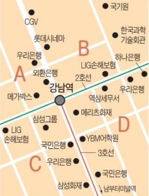 강남역 인근 중소형 빌딩 실거래 사례 및 추천매물