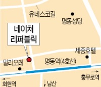 [2015 개별공시지가] 서울 명동 '네이처 리퍼블릭', 3.3㎡에 2억6631만원…12년 연속 전국 최고가