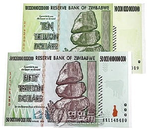 짐바브웨 지폐 