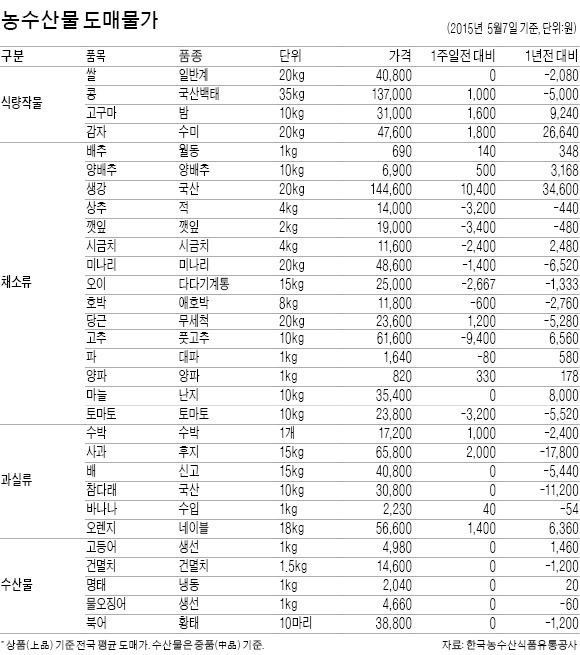 [농수산물 시세] 5월 제철에도 마늘값 고공행진