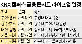 [취업에 강한 신문 한경 JOB] 한국거래소 '캠퍼스 금융콘서트'…15일 부산서 스타트