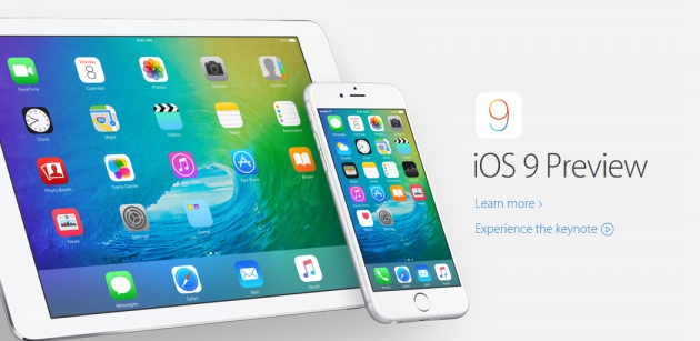 애플이 공개한 차세대 모바일운영체제 iOS9.