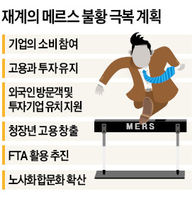 재계 '메르스 불황' 막는다