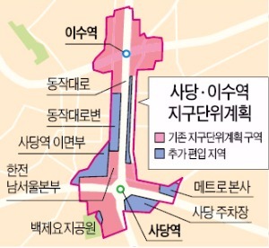 사당역 주차장 부지에 27층 복합환승센터