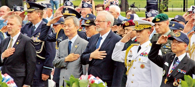 미국 워싱턴서 6·25전쟁 65주년 행사 