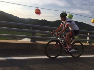 지누션 션, 사이클 연습 공개 &#34;1,000km 라이딩에 도전&#34;