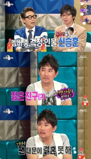 &#39;라스&#39; 이승철 &#34;신승훈 결혼 못한 이유? 눈이 너무 높아&#34;