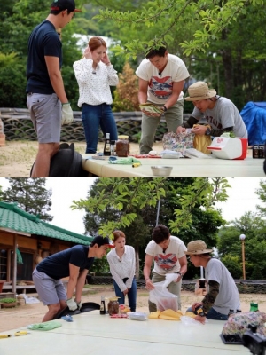 '삼시세끼' 나영석PD, 보아 짐 가방 검사 현장 포착 '합격 여부는?'