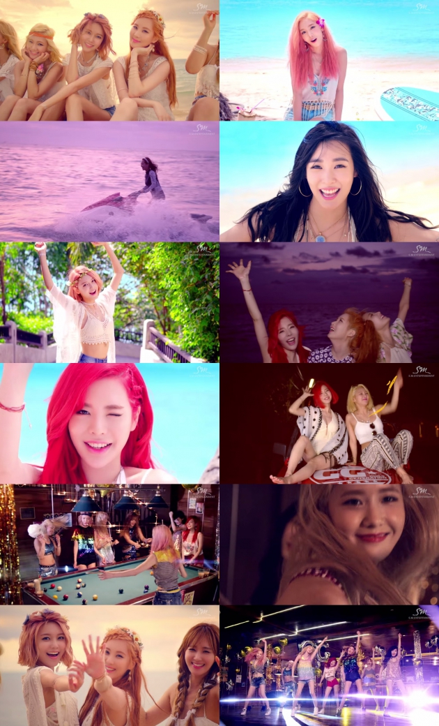 소녀시대 파티 / 소녀시대 파티 사진=소녀시대 '파티' MV 캡처