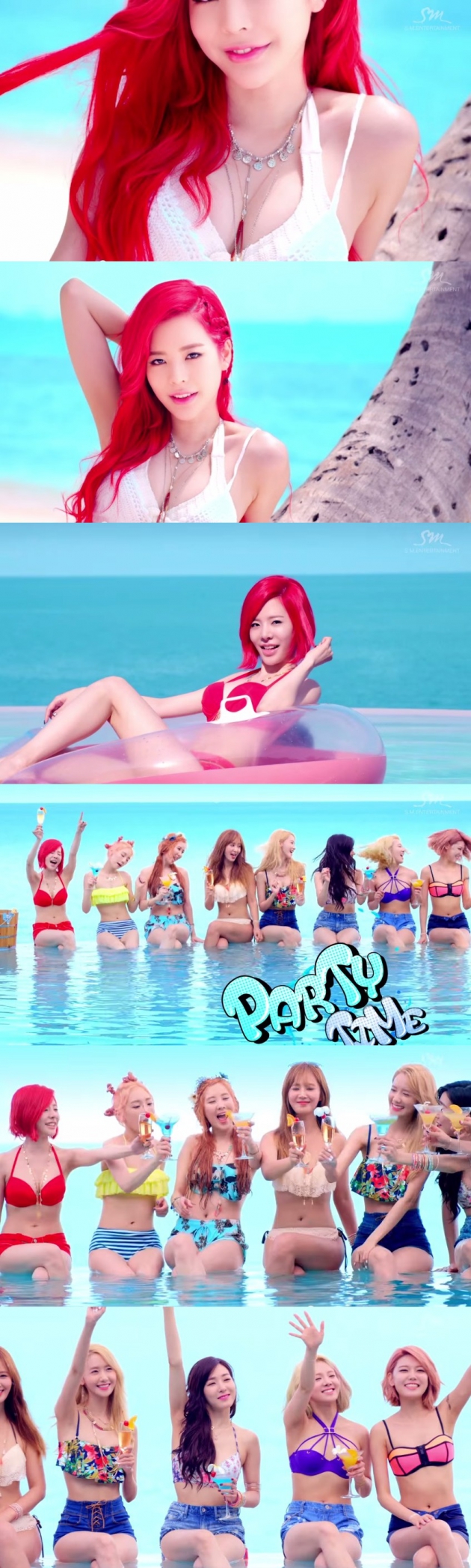 소녀시대 party / 소녀시대 party 사진=소녀시대 party mv 캡처