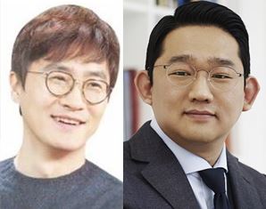 이상혁 옐로모바일 대표(좌), 김충범 500V 대표(우)