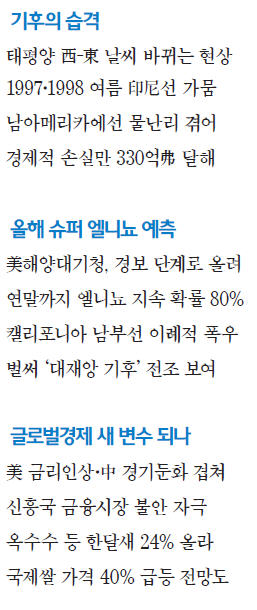 [글로벌 경제 리포트] '슈퍼 엘니뇨' 땐 곡물·광물값 급등…"원자재 시장 수급 차질 올 것"