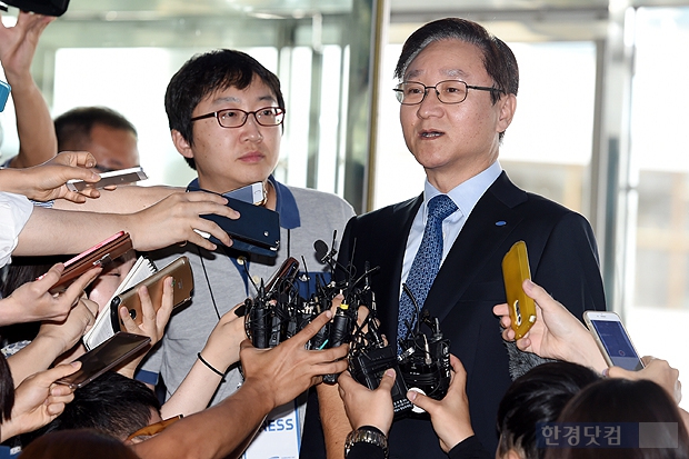 [삼성vs엘리엇 주총현장] 김신 사장 "합병 성사 위해 최선 다했다"