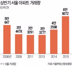 6만6072건…서울 상반기 거래 신기록