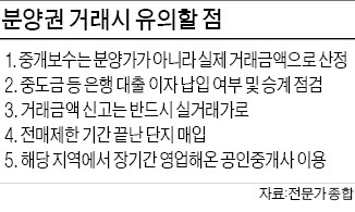 분양가에 웃돈 더한 금액으로 중개료 매겨…'분양권 거래 불문율' 모르면 낭패