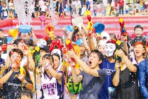 정남진 장흥 물축제 