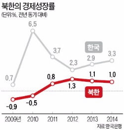 "시장경제 일부 도입한 북한, 올들어 완만한 성장세 보여"