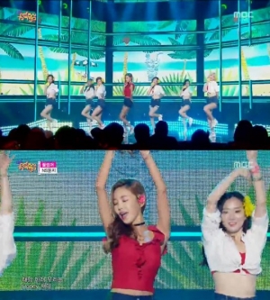 &#39;음악중심&#39; NS윤지, 뜨거운 여름도 시원하게 만드는 &#39;꿀썸머&#39;