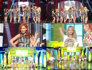 &#39;뮤직뱅크&#39; 소녀시대, 명불허전 소녀들의 무대 &#39;체크&#39;와 &#39;파티&#39;