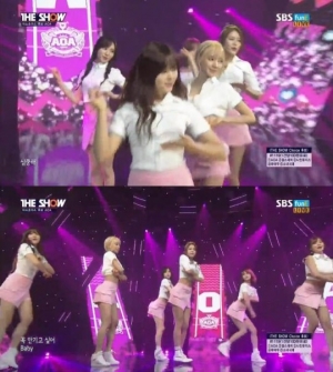 &#39;더쇼&#39; AOA, 상큼함과 여성스러움으로 남심 사로잡은 &#39;심쿵해&#39;