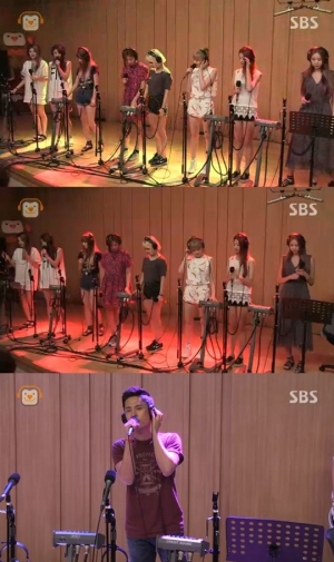 &#39;컬투쇼&#39; 나인뮤지스-이기찬, 감미로운 라이브 무대 공개 &#39;완벽&#39;