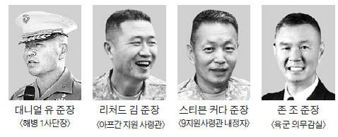 대니얼 유 준장, 美 해병 1사단장 취임…리처드 김 등 한국계 미군 현역 장성 4명