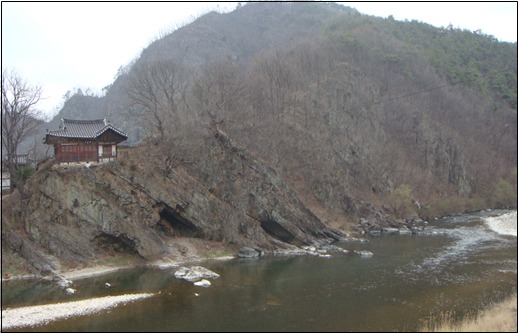 경상북도 청송군 안덕면 신성리에 위치한 방호정 전경 / 청송군 제공.