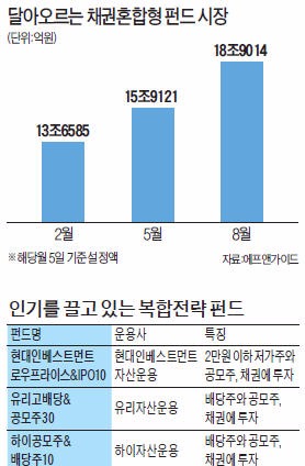 주식+채권, 공모주+배당주 동시 투자…'쏠쏠한' 하이브리드 펀드가 뜬다