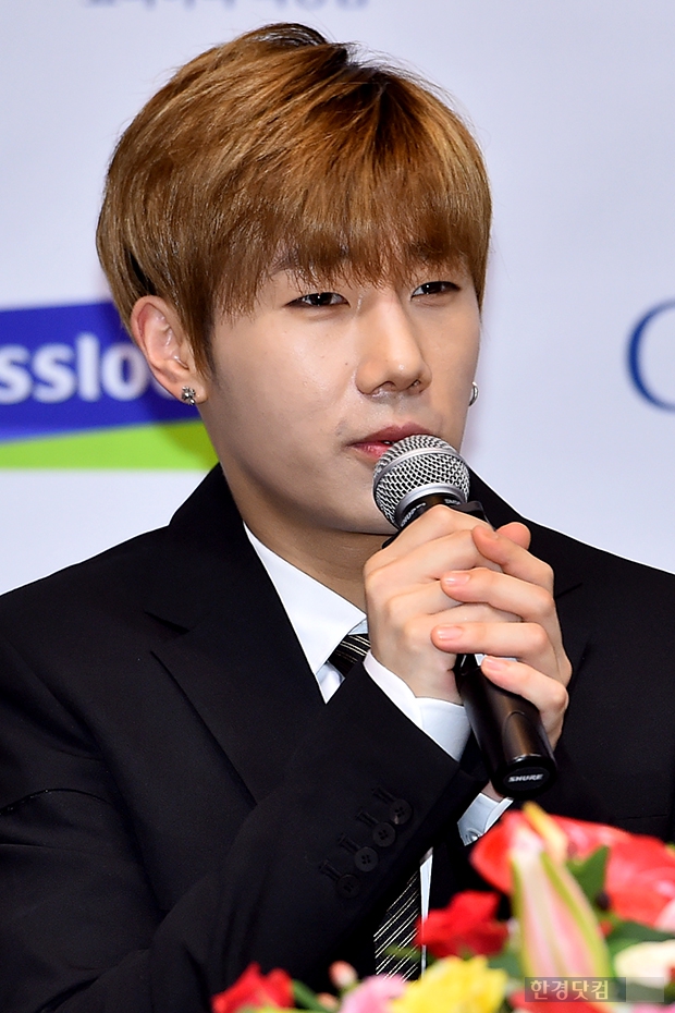 [포토] 인피니트 성규, 'KBEE' 홍보대사로 위촉돼서서 기쁘다