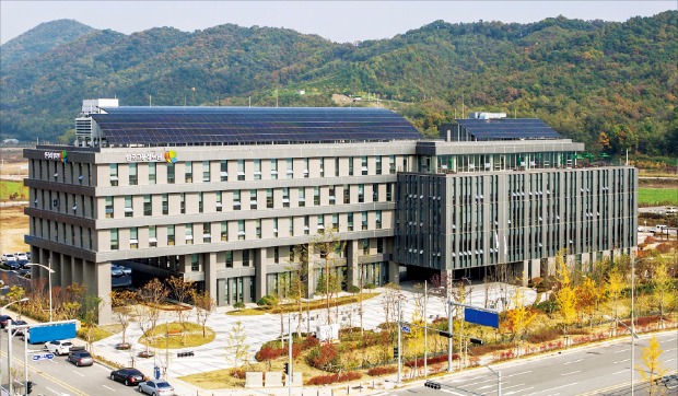 충북혁신도시로 옮긴 한국고용정보원 전경. 한국고용정보원 제공 