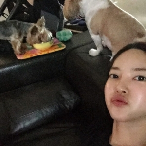 NS윤지, 생얼도 빛나는 화사한 미모 공개 &#34;활동 끝나자마자 이석증&#34;