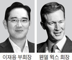 코닝 회장과 또 만난 이재용