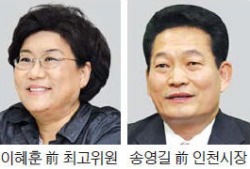 송영길, 인천·광주 '저울질'…이혜훈, 서초갑 출마 채비