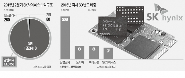 '3D낸드' 양산 놓고 고민 깊어지는 SK하이닉스