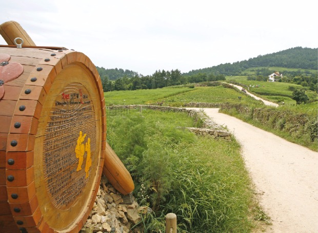  청산도 당리 언덕길 서편제 촬영지 