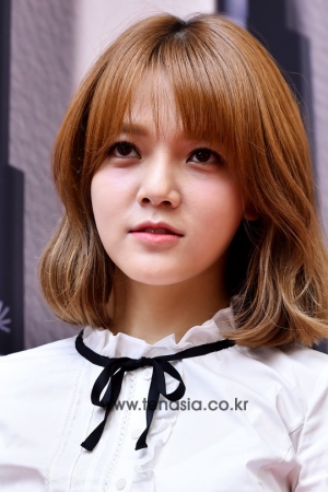 [TENPHOTO] AOA 지민, 추사랑 닮은 얼굴 붕어빵 얼굴