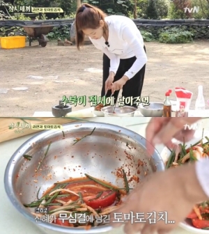 &#39;삼시세끼&#39; 박신혜, 빅마마 뺨치는 요리실력 &#34;토마토 김치까지&#34;