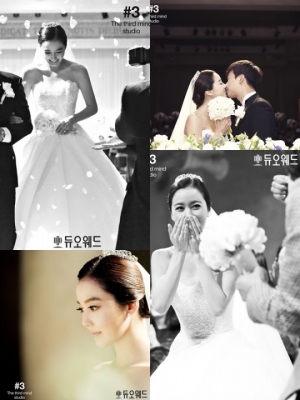 &#39;9월의 신부&#39; 이소연, 비공개 결혼식 현장 공개...동화 같은 결혼식