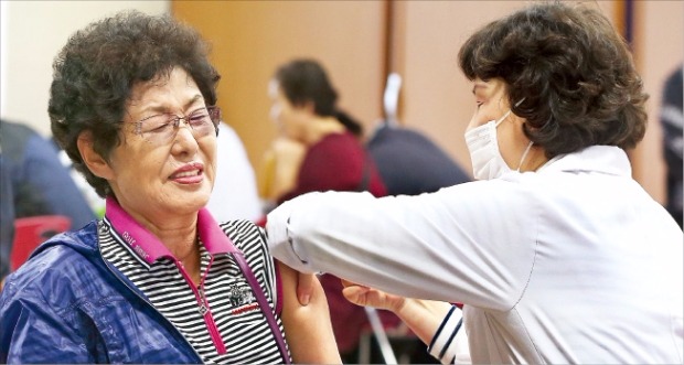 일교차가 큰 환절기엔 독감이 유행할 가능성이 높다. 면역력이 취약한 고령층은 미리 독감예방 백신을 맞는 것이 좋다. 한경DB