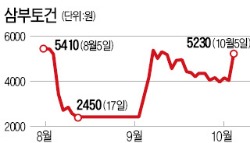 르네상스호텔 파는 삼부토건 상한가