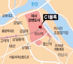 EG건설, 하남 미사강변도시 '알짜 용지' 따냈다