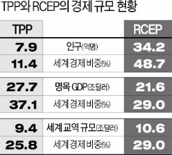 TPP 연내 가입 물건너갔는데 RCEP도 더딘 행보…답답한 한국