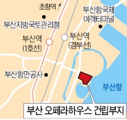 부산 북항부지에 오페라하우스 짓는다