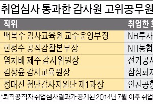  재취업 55% 금융사로…'감피아 전성시대'