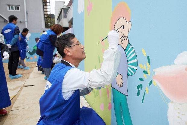 삼성전기, 17년째 아동보육시설 봉사