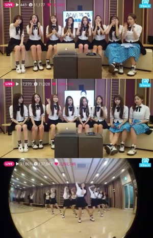 &#39;V앱&#39; 러블리즈, 완전체로 돌아온 여덟 소녀들 &#34;사랑스러움 그 자체&#34;